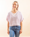 Looking Relaxed Sweater in Lavender (8158828036347)