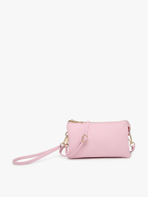 Riley Crossbody/Wristlet in Ballet (8955152990459)