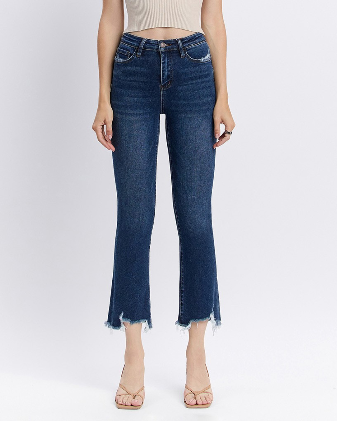 Chemical Mood High Rise KIck Flare Jeans (8964010213627)