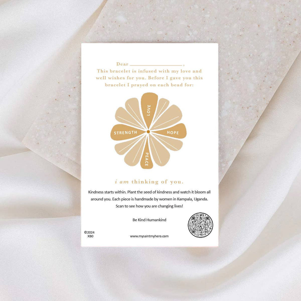
                  
                    Well Wishes Spiritual Bouquet - Tan / Silver (8992146915579)
                  
                