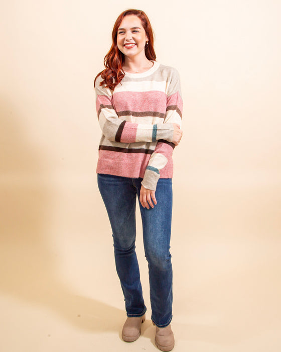 Keep Cozy Sweater in Pink (8162522628347)