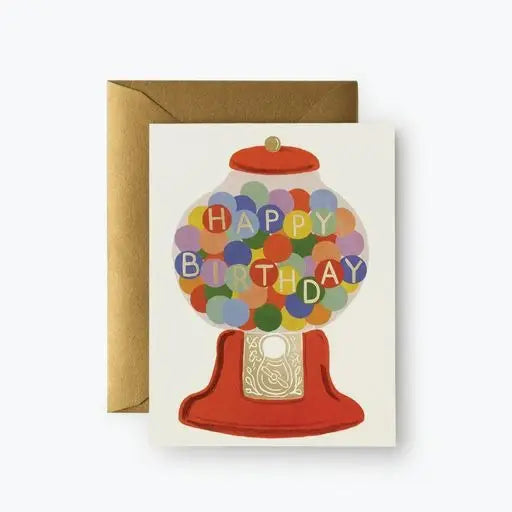 Rifle Gumball Birthday Card (7442216681723)