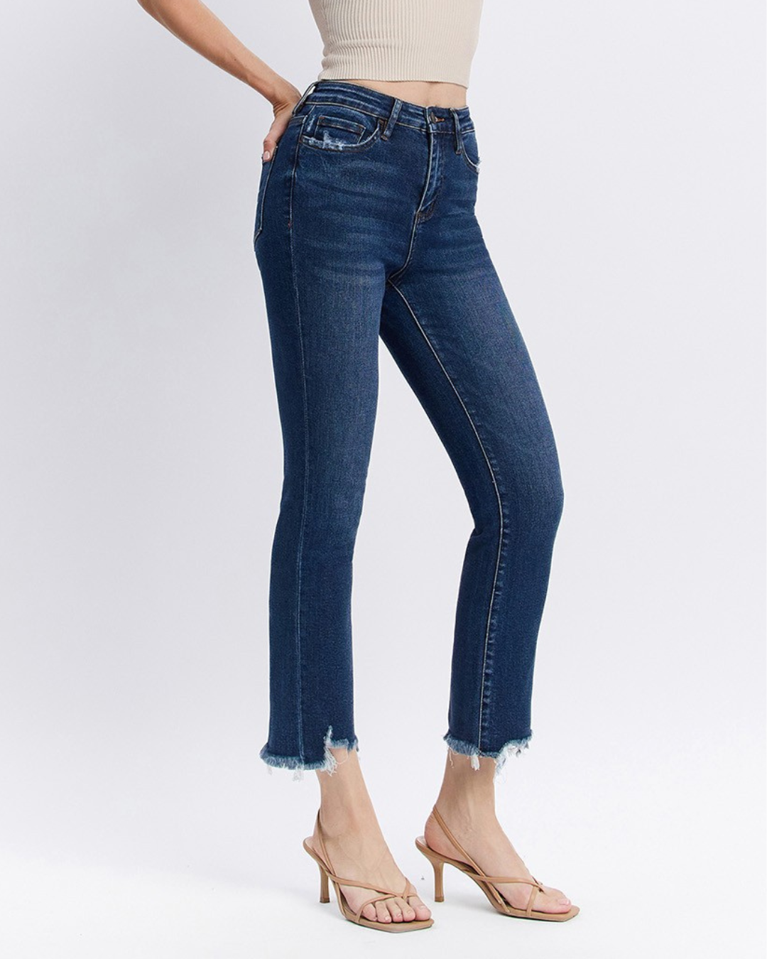 Chemical Mood High Rise KIck Flare Jeans (8964010213627)