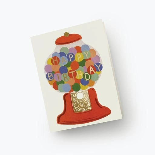 Rifle Gumball Birthday Card (7442216681723)