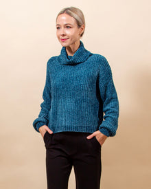 Suit Yourself Sweater in Teal (8233418227963)
