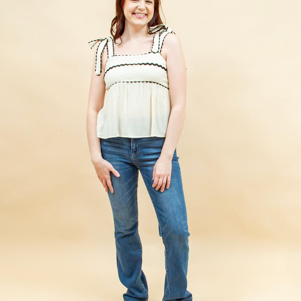 
                  
                    Clean Lines Top in Cream (8955518779643)
                  
                