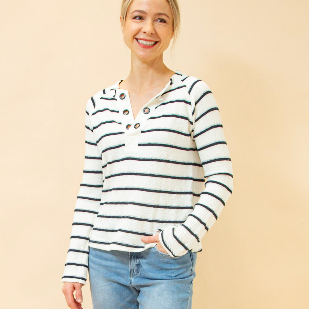 Feeling Nautical Sweater in Navy (8931827810555)