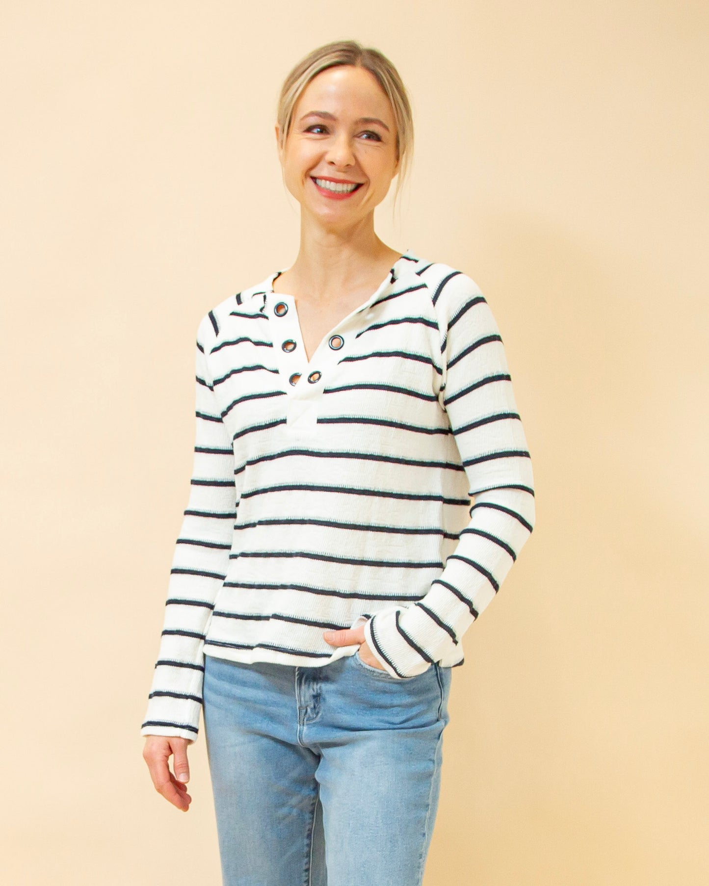 Feeling Nautical Sweater in Navy (8931827810555)