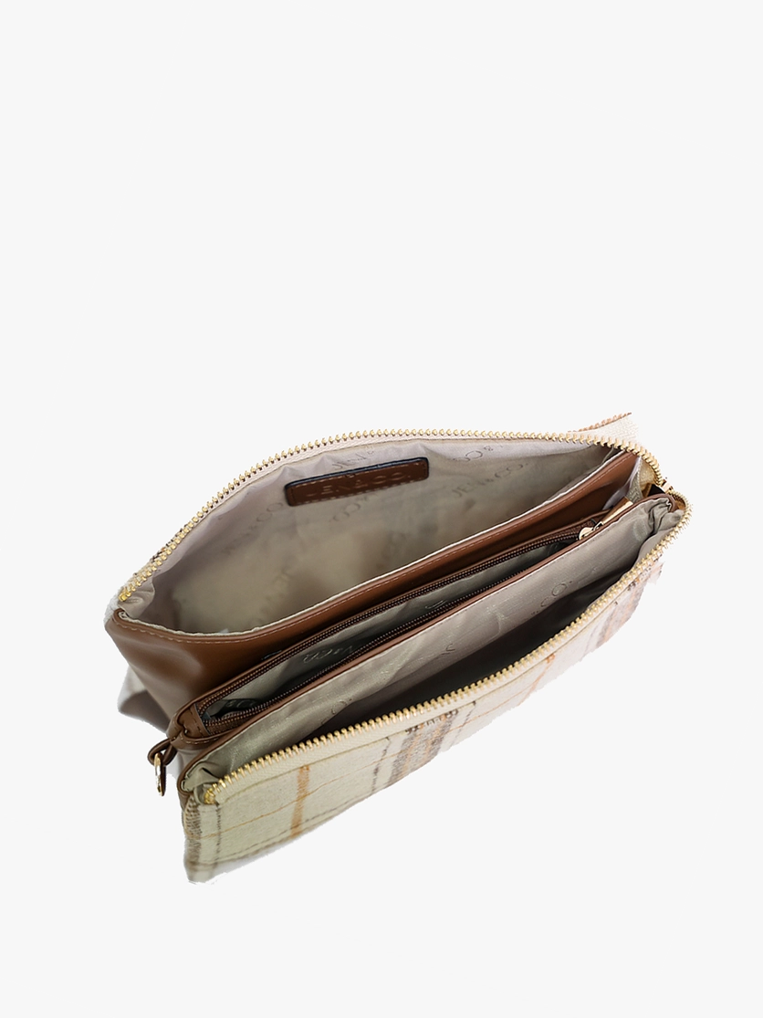 Riley Crossbody/Wristlet in Coffee (9103183085819)