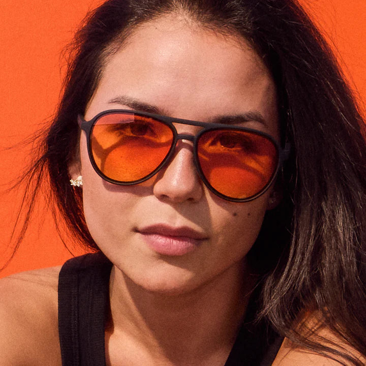 
                  
                    Clear & Resin Danger Goodr Sunglasses (8970037985531)
                  
                