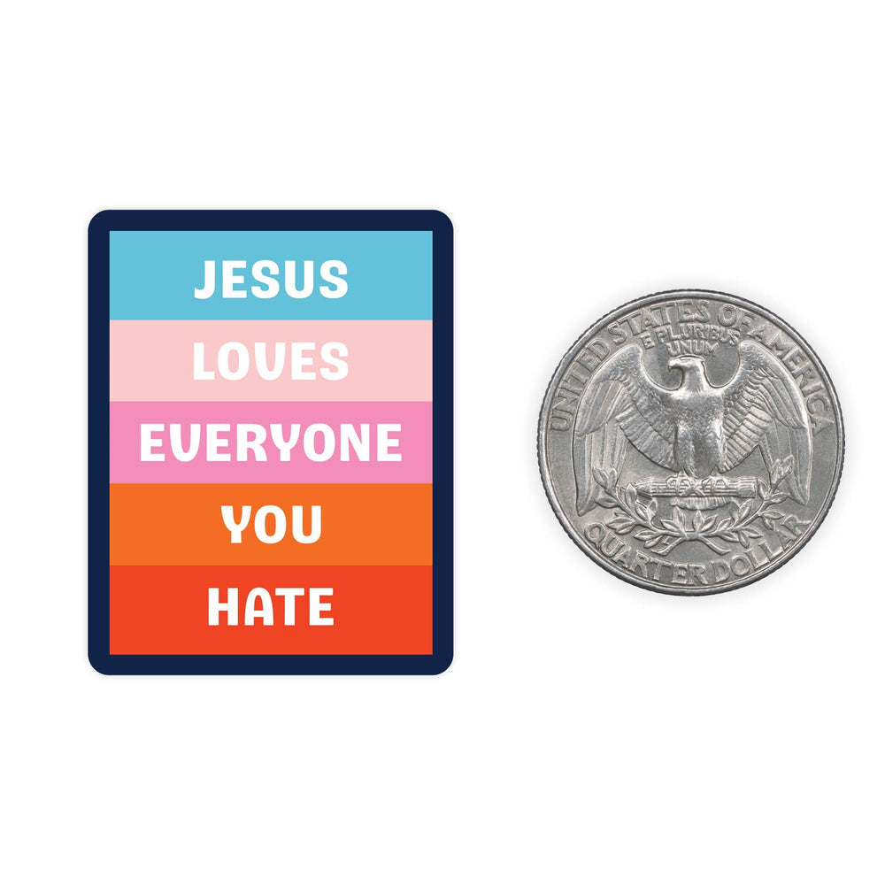 
                  
                    Jesus Loves - Mini Sticker: No Barcode (8893109993723)
                  
                