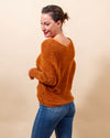 Shrug It Off Sweater in Caramel (8233391128827)