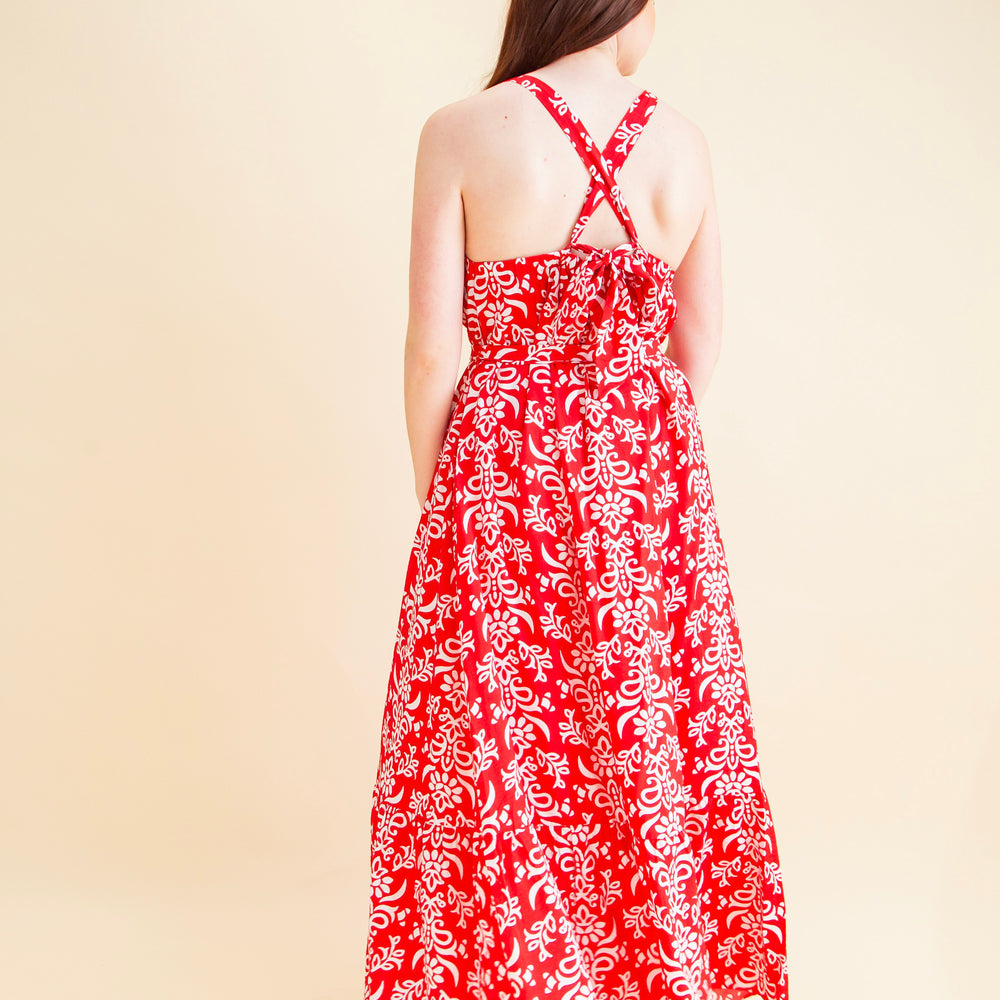 
                      
                        Sunset in the Sand Dress in Red (8550342230267)
                      
                    