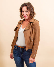  Edge Of Romance Jacket in Brown (8156790980859)