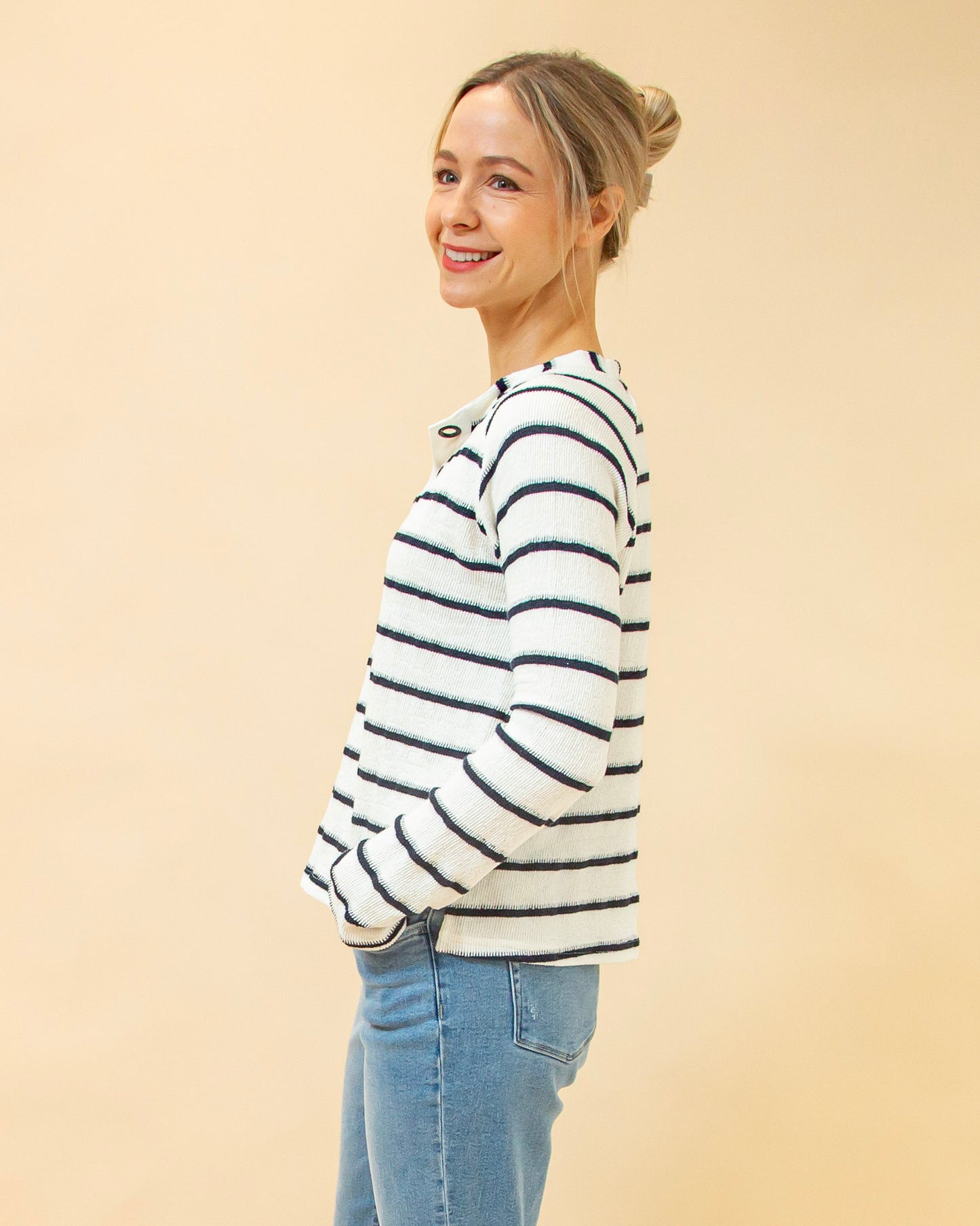 Feeling Nautical Sweater in Navy (8931827810555)