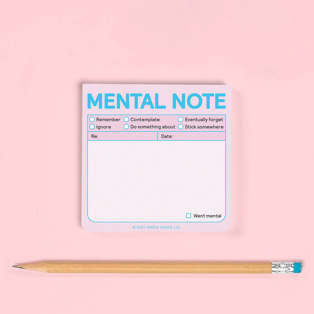 
                  
                    Mental Note Sticky Notes (Pastel Version) (8907322458363)
                  
                