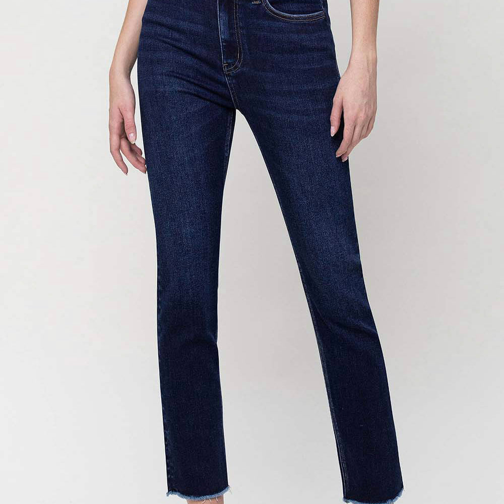 Growing Light Super High Rise Slim Straight Jeans (8330545987835)