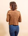 Edge Of Romance Jacket in Brown (8156790980859)