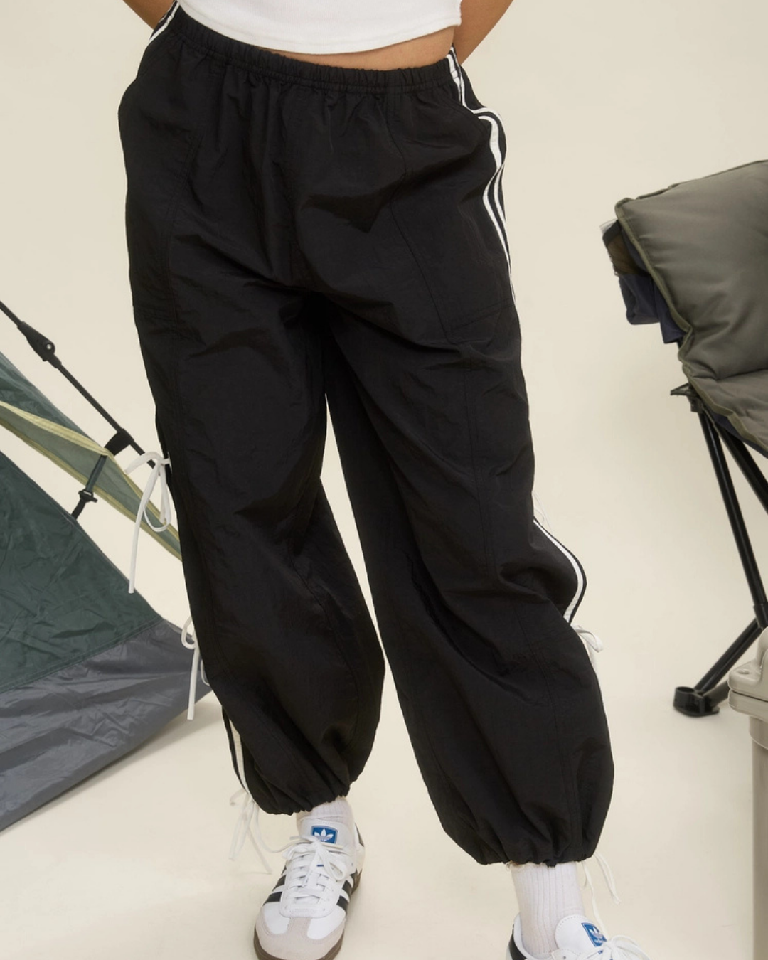 Playing It Cool Joggers in Black (9062125371643)