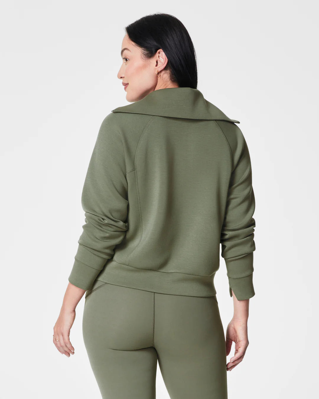 Airessentials Half Zip in Clover (8781142163707)