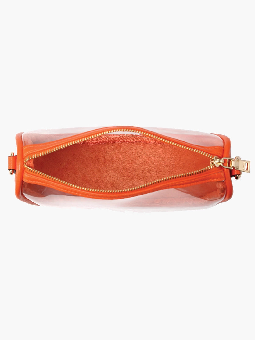 Peyton Clear Crossbody in Gold (9103185117435) (9103188590843) (9103191802107)