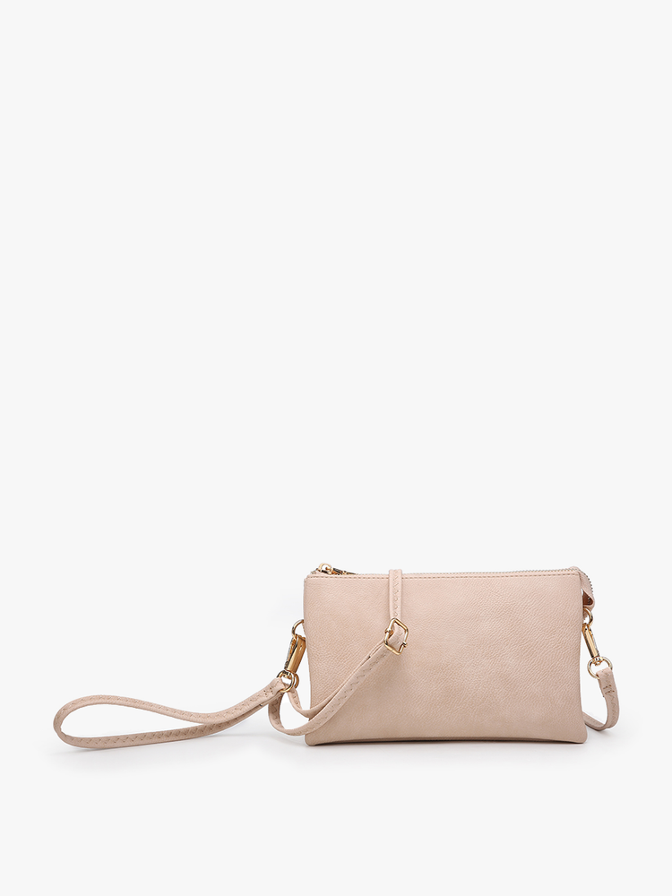 
                  
                    M013 Riley Monogrammable 3 Compartment Crossbody/Wristlet: Blush (8693402763515)
                  
                