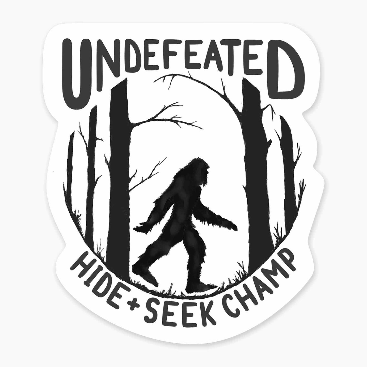 Undefeated - 3" Art Sticker: No Barcode (9010181734651)