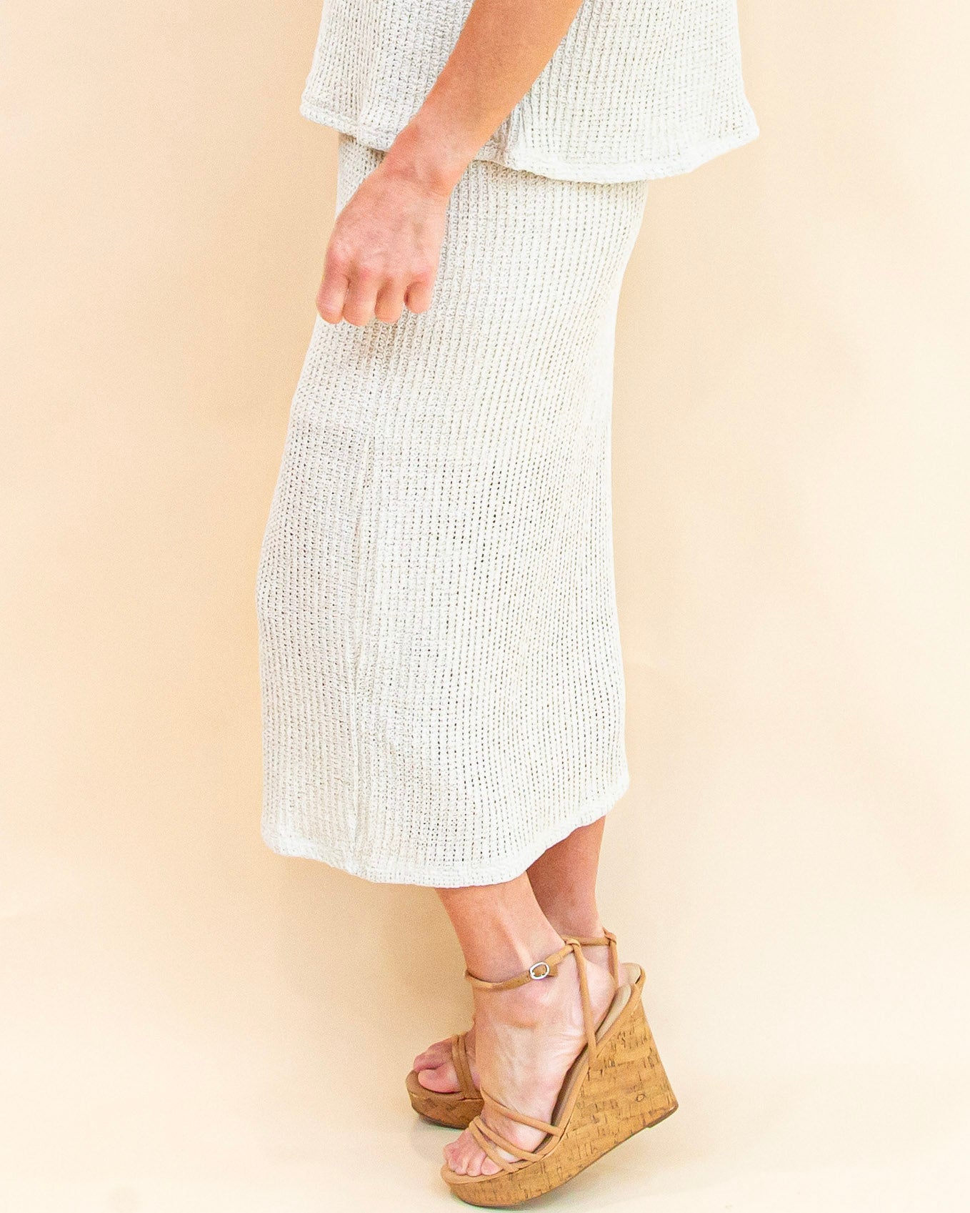 Naturally Yours Skirt in Natural (9065190195451)