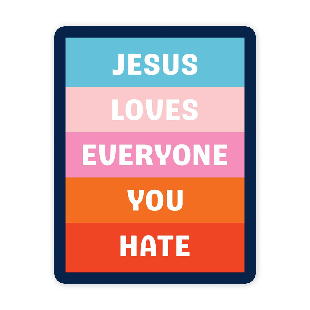 
                  
                    Jesus Loves - Mini Sticker: No Barcode (8893109993723)
                  
                