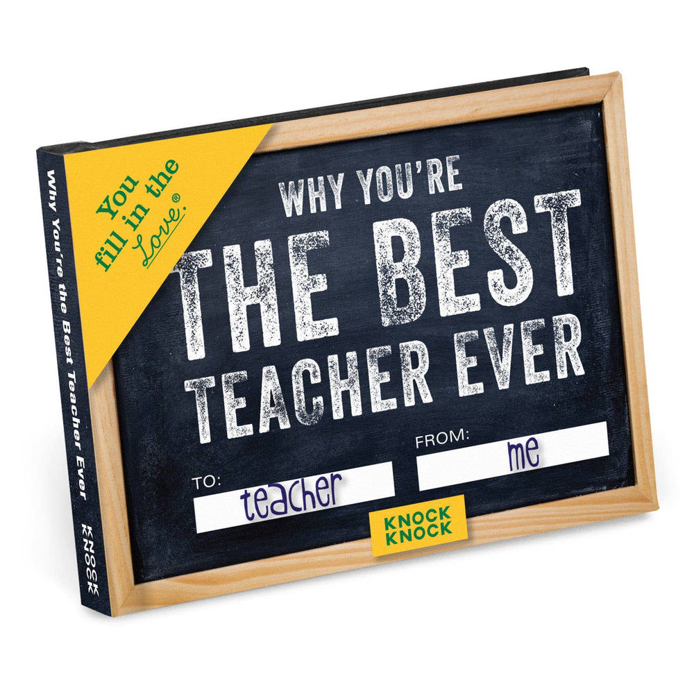 
                  
                    Why You're the Best Teacher Ever  Fill in the Love® Book (8894438506747)
                  
                