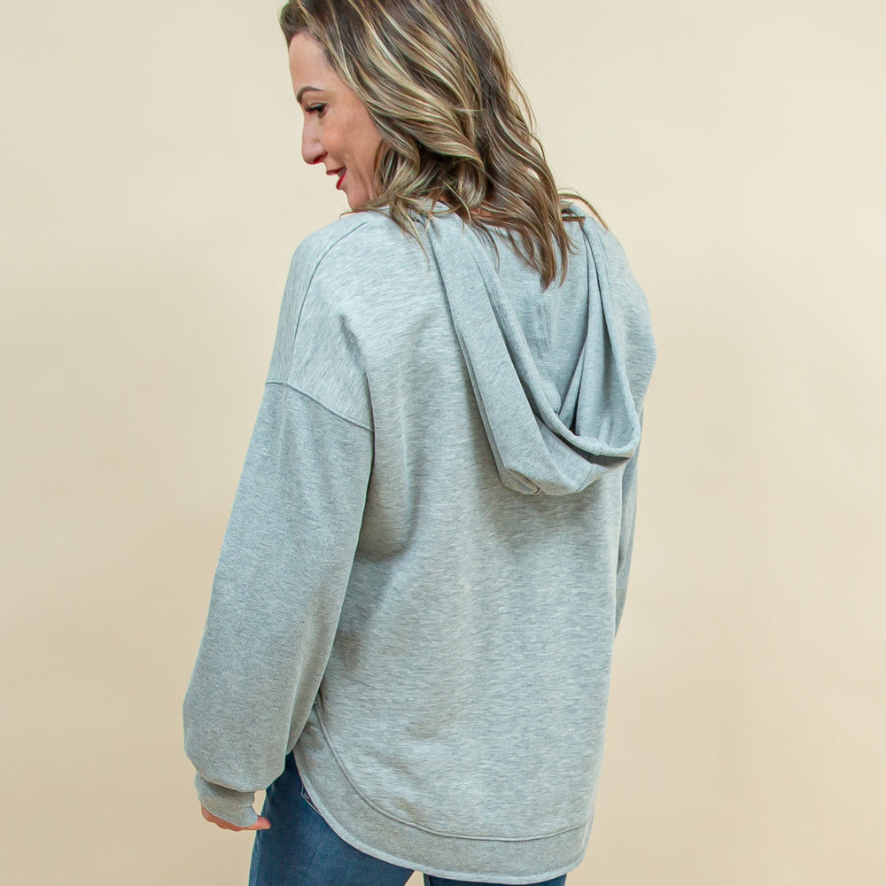 
                  
                    Effortless Ease Hoodie in Heather Grey (8921867878651)
                  
                