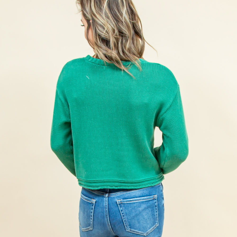 
                  
                    Emerson Sweater in Botanical Green (8921149833467)
                  
                