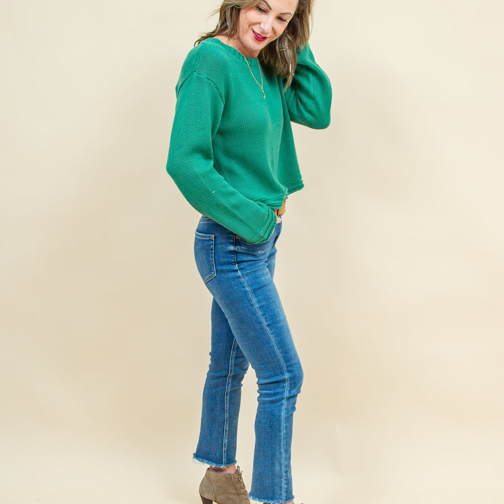 
                  
                    Emerson Sweater in Botanical Green (8921149833467)
                  
                