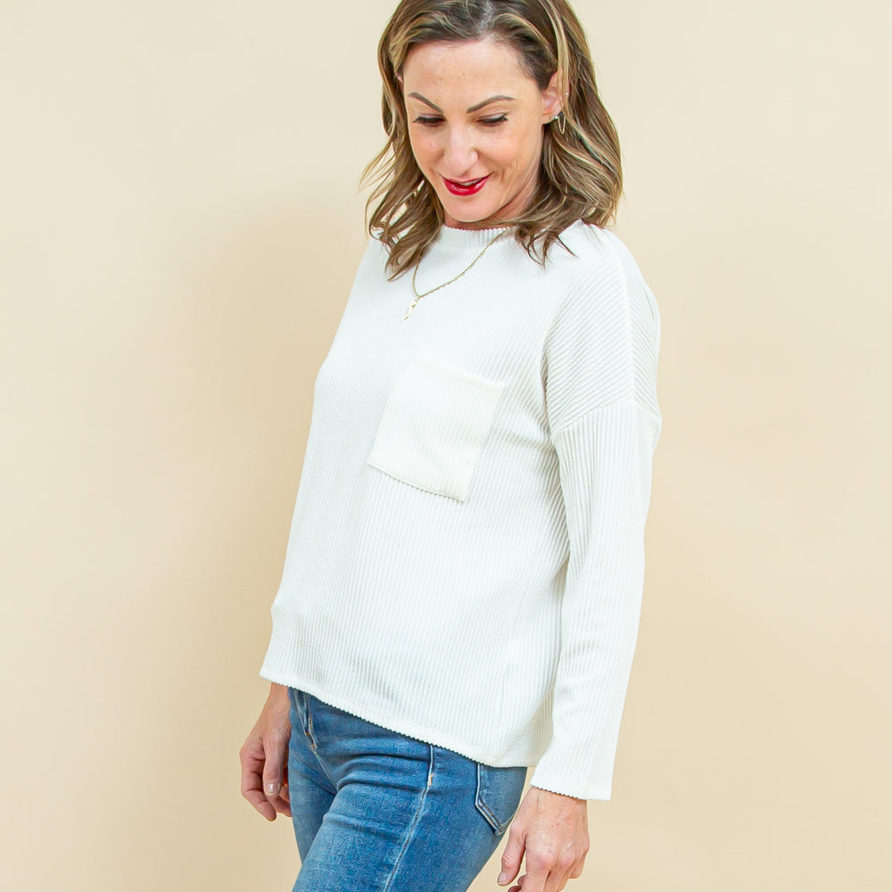 
                  
                    Chill Season Top in Ivory (8921868042491)
                  
                