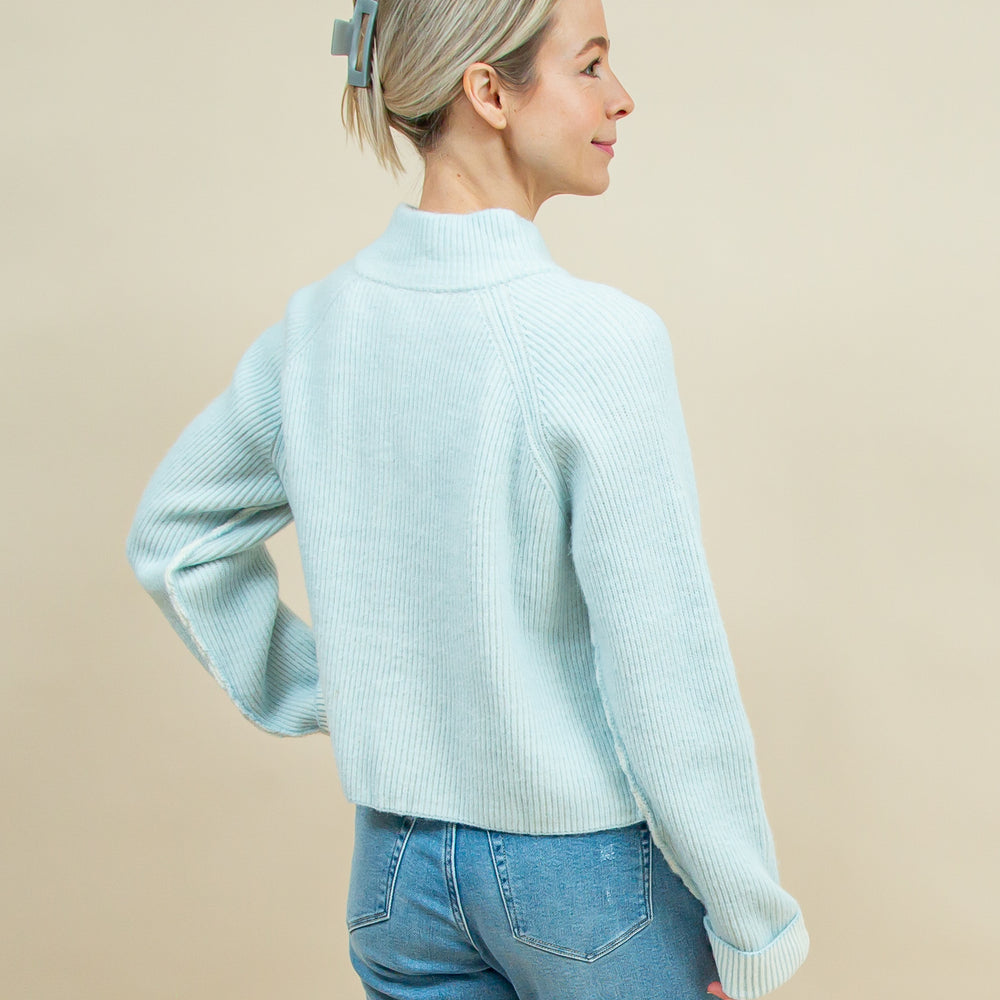 
                  
                    Cool Breeze Zip Sweater in Baby Blue (8921867682043)
                  
                