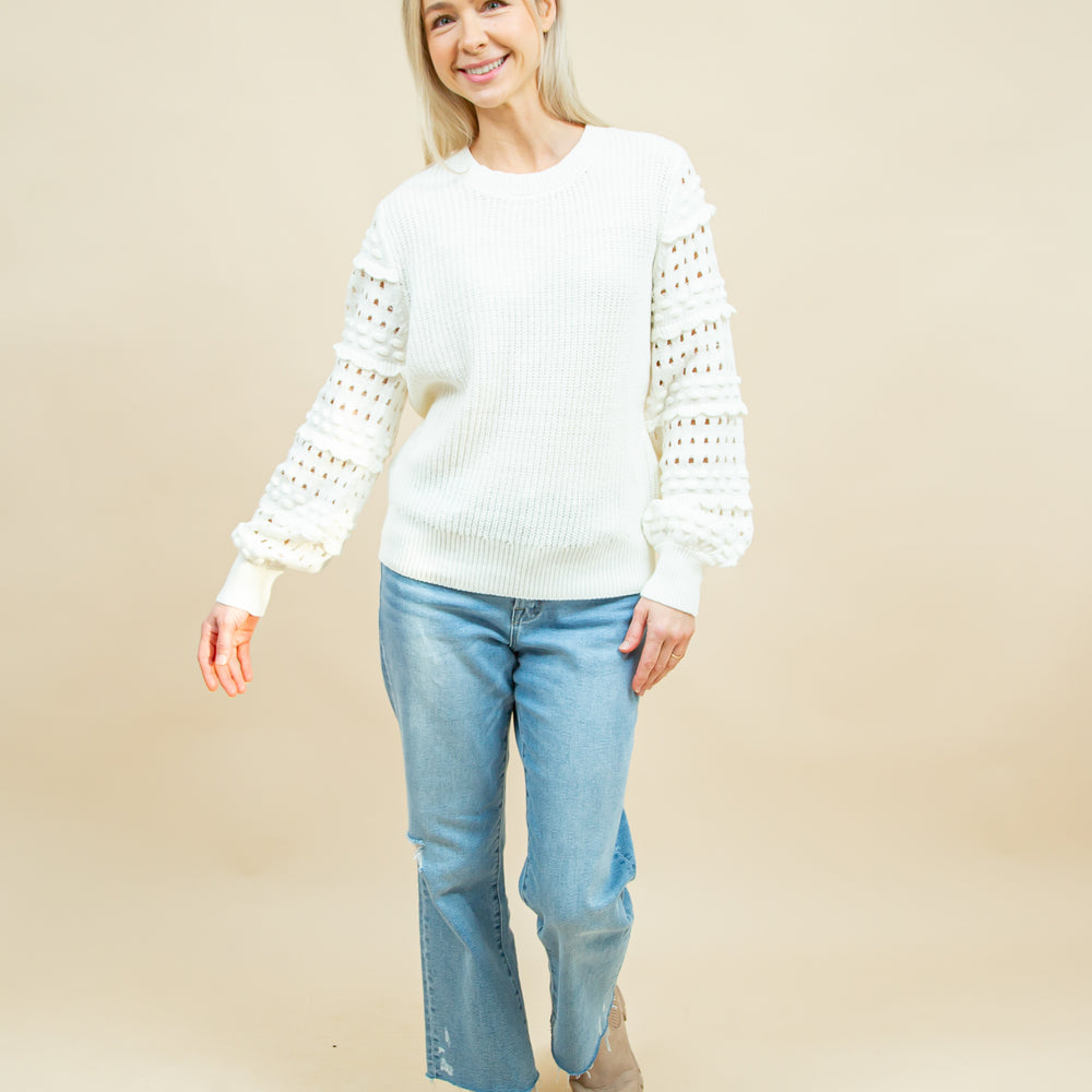 
                  
                    Keep In Mind Sweater in Ivory (8912379052283)
                  
                