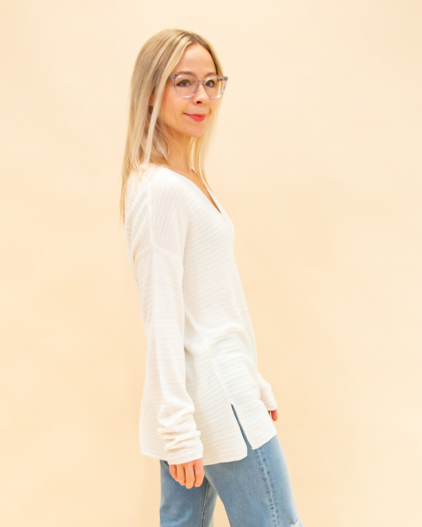 In Bliss Sweater in Ivory (8912379248891)