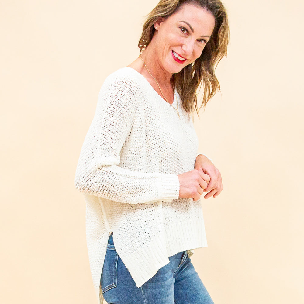 
                  
                    Essential Ease Sweater in Ivory (8904839758075)
                  
                