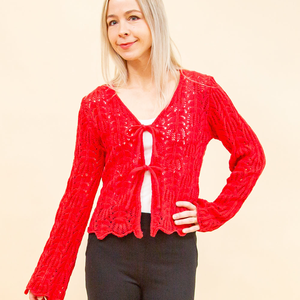 
                  
                    Tied To You Cardigan in Berry (8904839430395)
                  
                