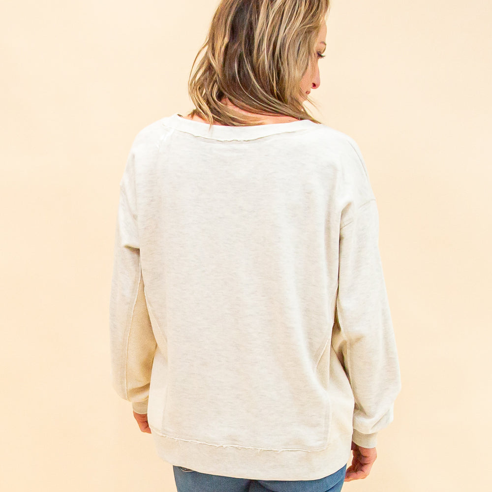 
                  
                    Touch of Tranquil Top in Light Grey (8912378986747)
                  
                