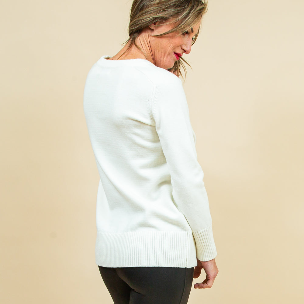 
                  
                    Aspen Sweater in Ivory (8768867860731)
                  
                