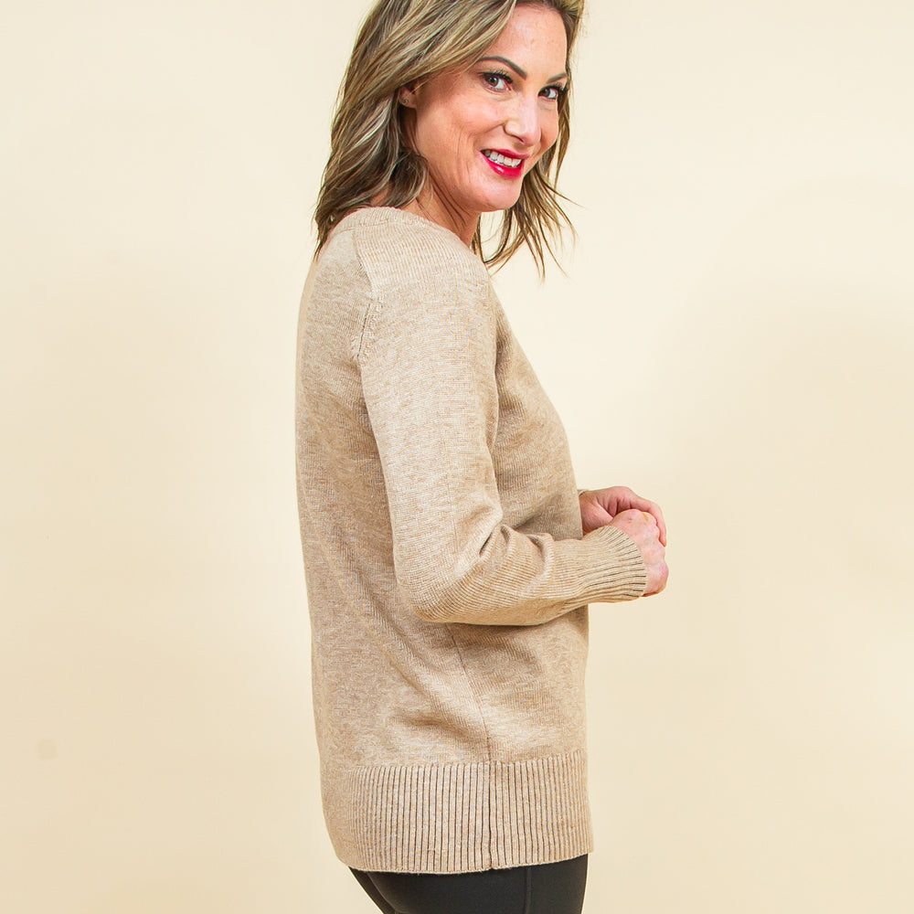 Aspen Sweater in Mocha (8768867926267)