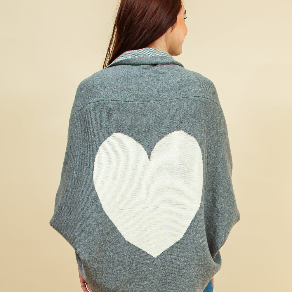 
                  
                    Back to Love Cardigan in Heather Grey (8774417875195)
                  
                