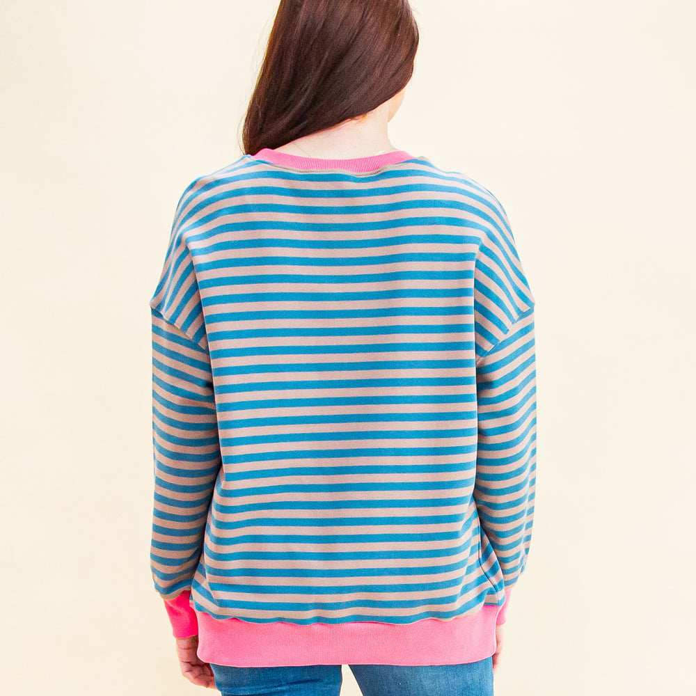 
                  
                    Match Made Pullover in Pink/Blue (8744604827899)
                  
                