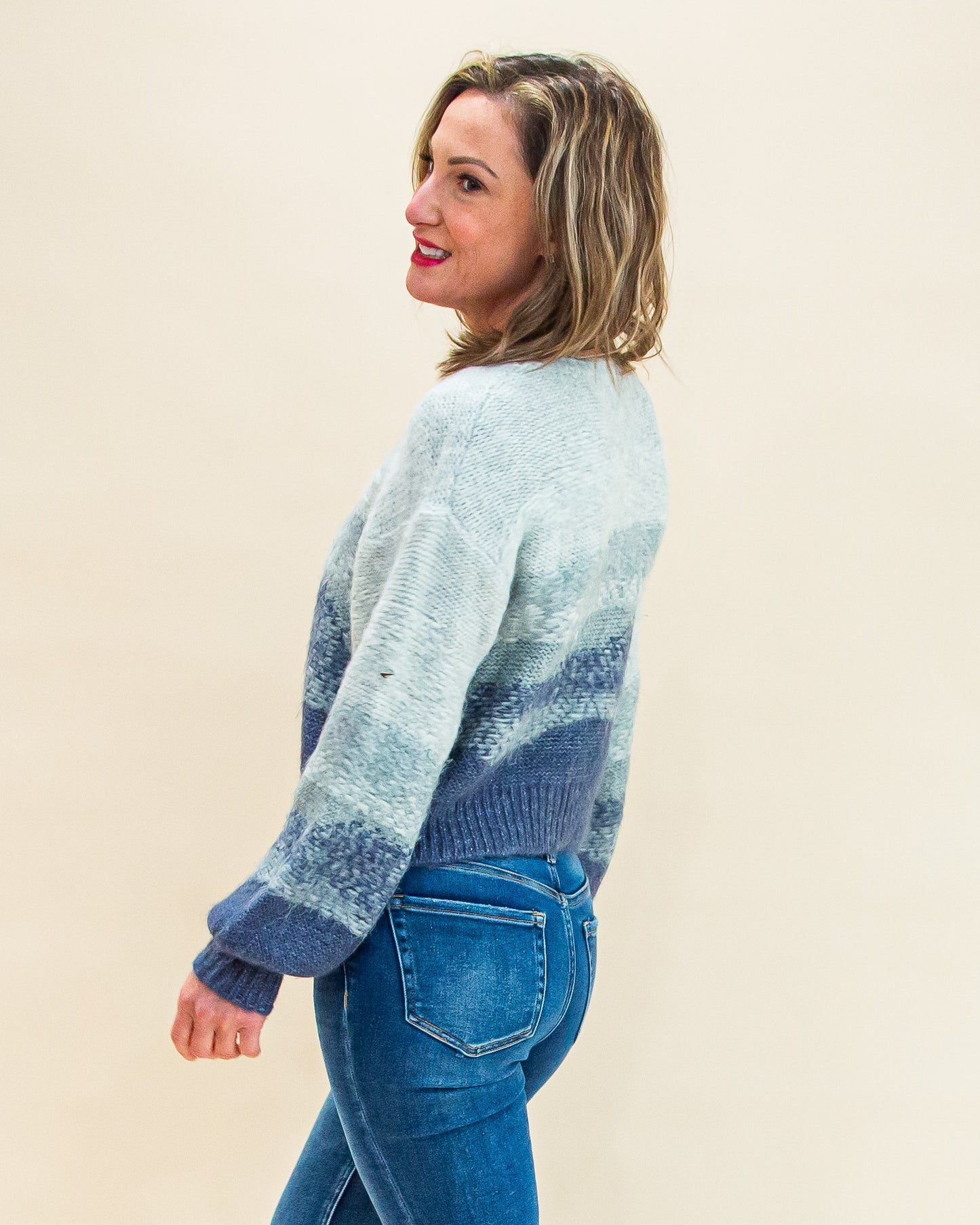 Tranquil Waters Sweater in Lt. Denim (8323557949691)