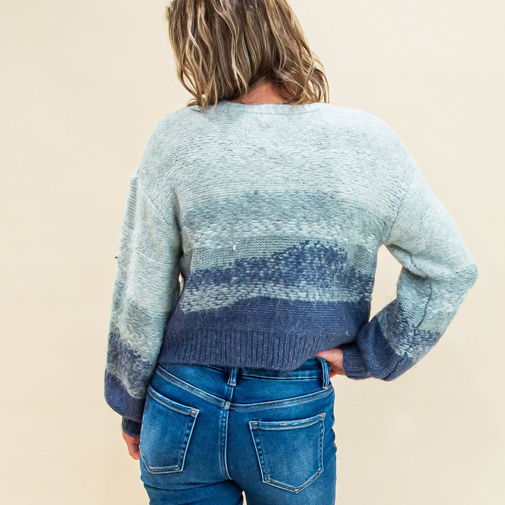 
                  
                    Tranquil Waters Sweater in Lt. Denim (8323557949691)
                  
                