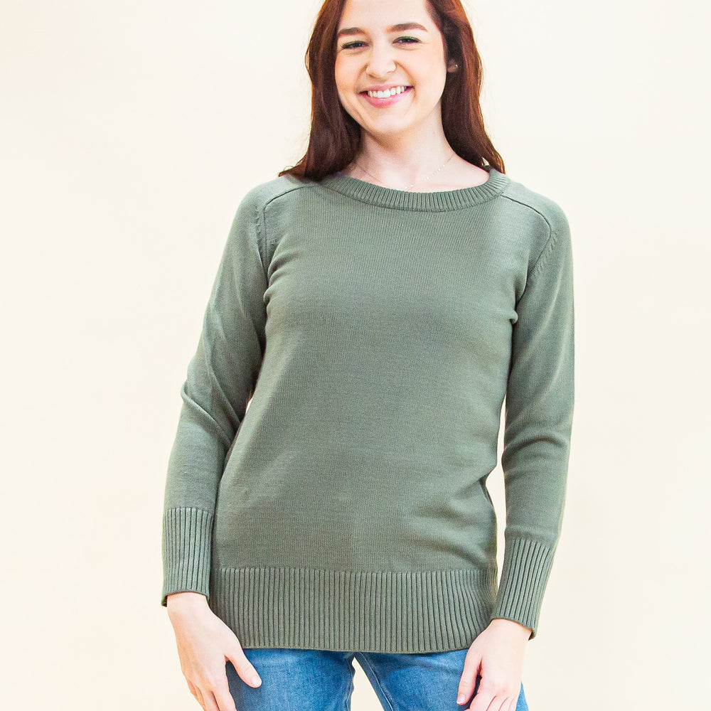 Aspen Sweater in Spruce (8768867959035)