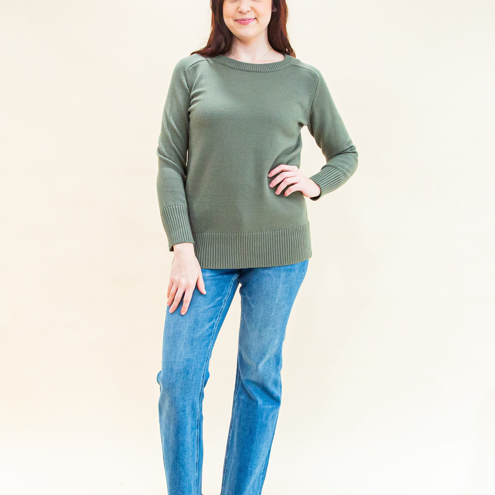 
                  
                    Aspen Sweater in Spruce (8768867959035)
                  
                