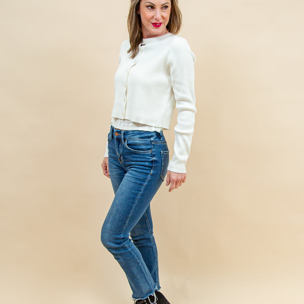 Easy Choice Cardigan in Ivory (8855251976443)