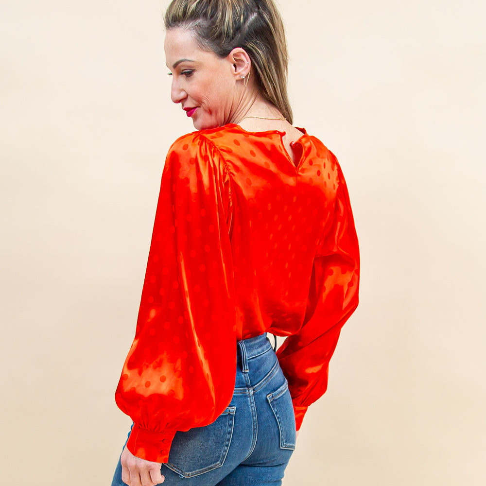 
                  
                    Radiant Cheer Blouse in Red (8871723761915)
                  
                